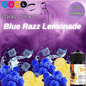 Premium Blue Razz Lemonade 30 ML DIY KİT – İthal Premium %20 Aroma