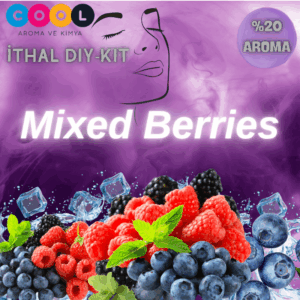 Premium Mixed Berries 30 ML DIY KİT – İthal Premium %20 Aroma