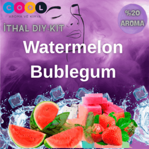 Premium Watermelon Bublegum 30 ML DIY KİT – İthal Premium %20 Aroma